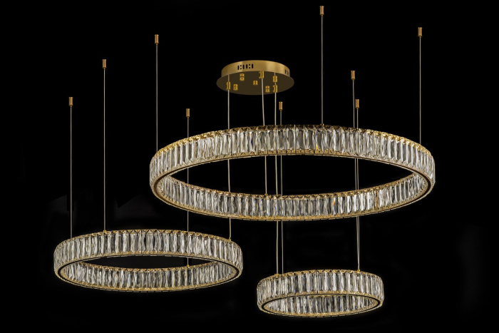 Подвесной светильник Dio D'Arte Elite Caneva L 1.5.80+60+40.100 G