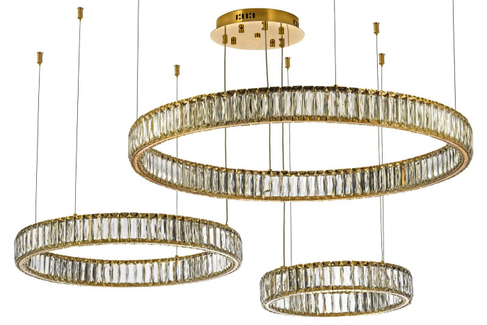 Подвесной светильник Dio D'Arte Elite Caneva L 1.5.80+60+40.100 G