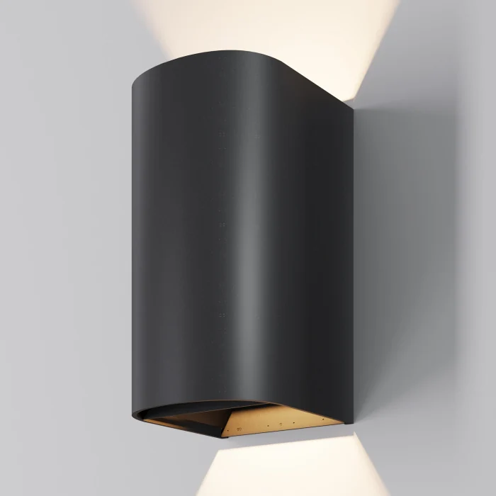 Уличный настенный светильник Maytoni Drape O526WL-L20B3K