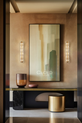 Бра Cloyd GINEA W2 / выс. 45 см - латунь (арт.20253)