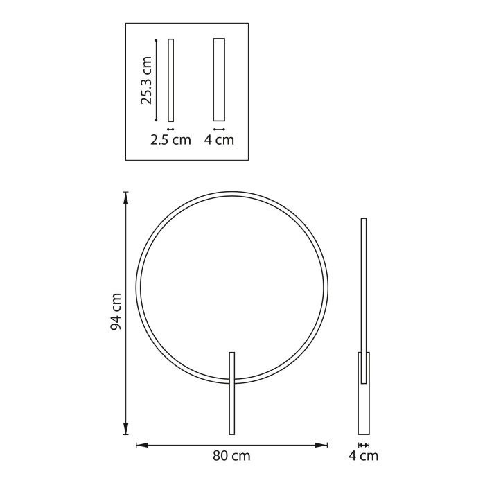 Светильник подвесной Undine Lightstar 738587