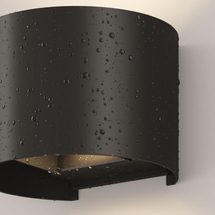 Уличный настенный светильник Maytoni Fulton O573WL-L6B