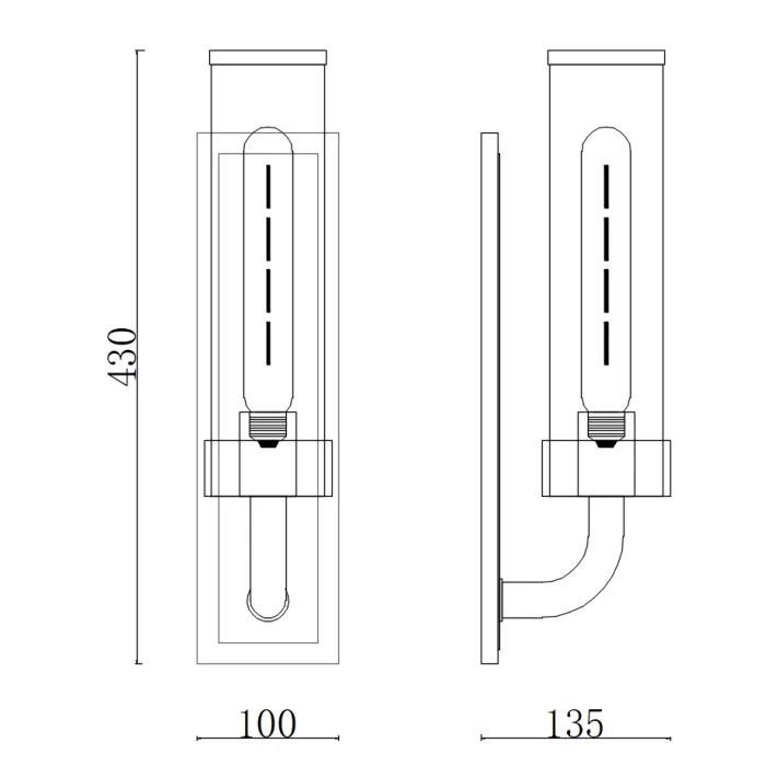 Бра Hudson Valley 1721-AGB Soriano 1 Light Wall Sconce In Aged Brass ImperiumLoft