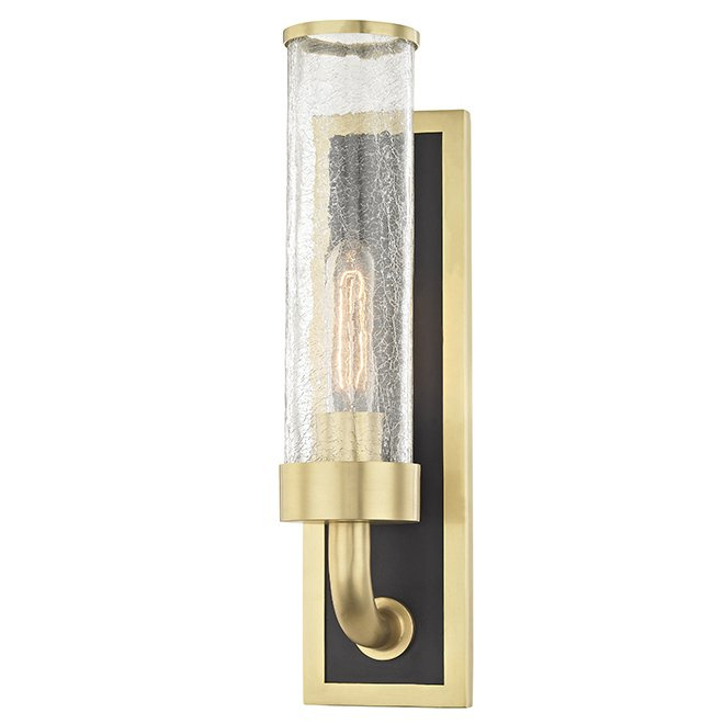 Бра Hudson Valley 1721-AGB Soriano 1 Light Wall Sconce In Aged Brass ImperiumLoft