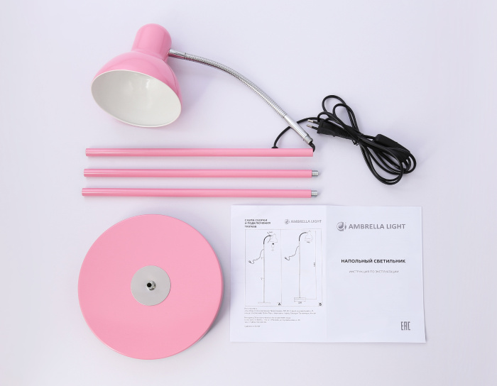 Светильник напольный с выключателем на проводе Ambrella light TR97664