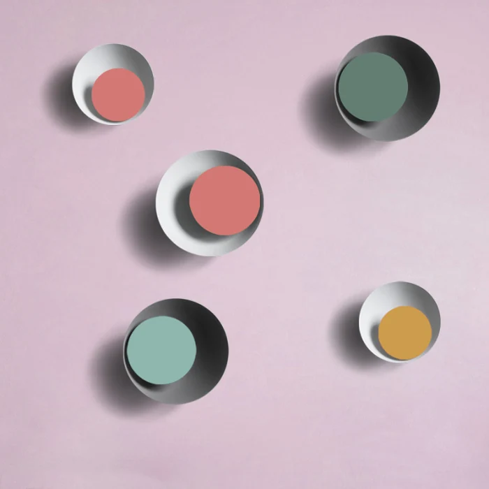 Бра TWIRL D25 Grey/Green ImperiumLoft