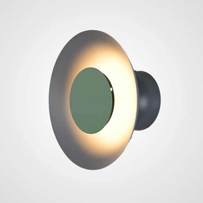 Бра TWIRL D25 Grey/Green ImperiumLoft