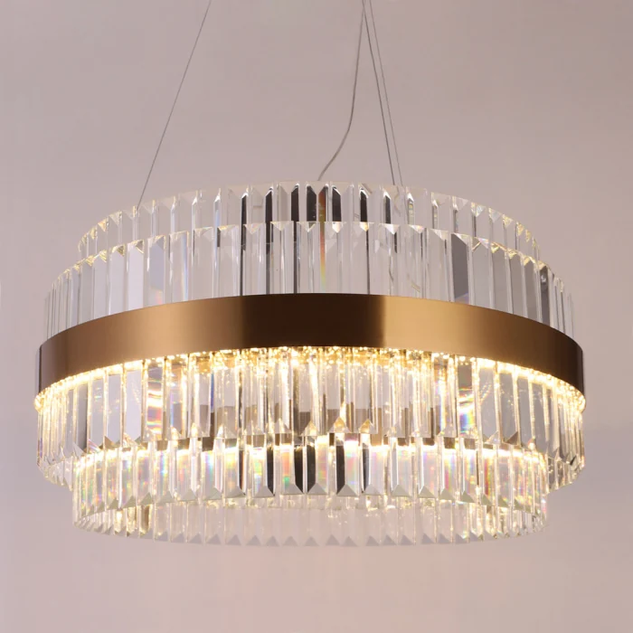 Люстра Cloyd BROTIGAN-C C1 / Ø60 см - латунь (арт.10771)