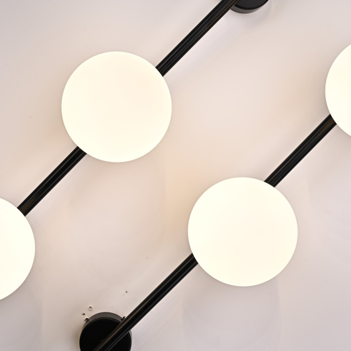 Настенное бра HOOP WALL H77 Black ImperiumLoft