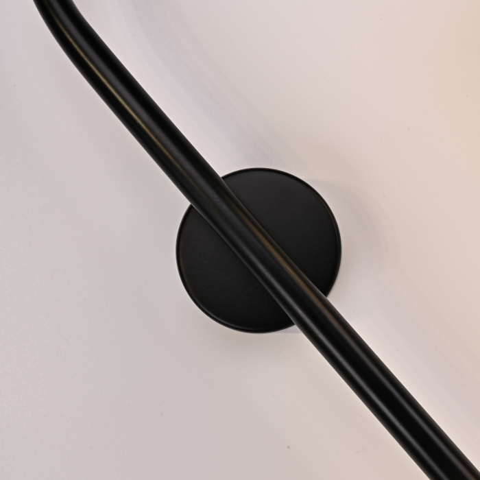 Настенное бра HOOP WALL H77 Black ImperiumLoft