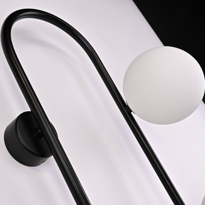 Настенное бра HOOP WALL H77 Black ImperiumLoft