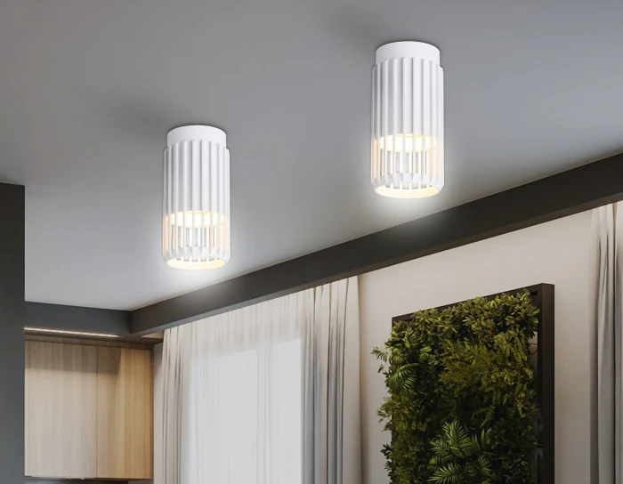 Накладной светильник со сменной лампой GU10 Ambrella light TN51672