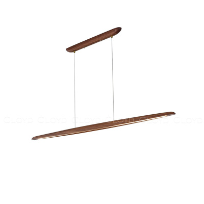 Подвесной светильник Cloyd PARASANG P1 / L130 см - дерево (арт.11361)