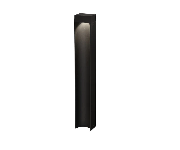 Светильник уличный Лейви черный w10,4*7,8 h60 Led 12w (3000K) Kink Light 09312-60F,19