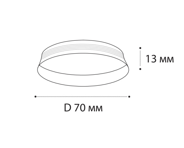Кольцо для светильника Italline IT02-012 ring gold