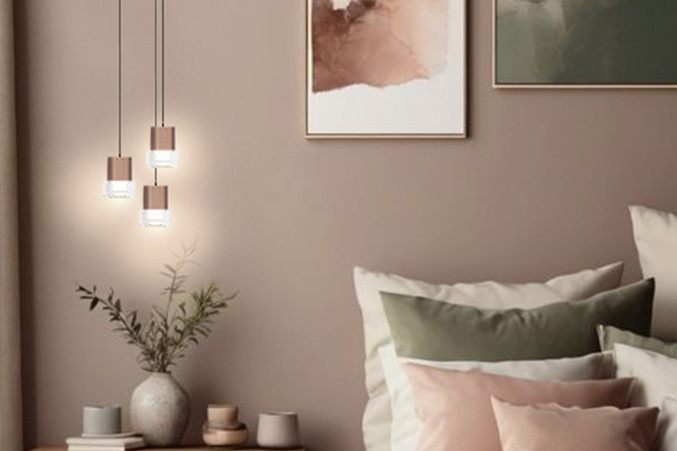 Светильник подвесной Italline IT014-0203 rose gold