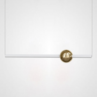 Подвесной светильник broom ORION GLOBE LIGHT white B L910 ImperiumLoft