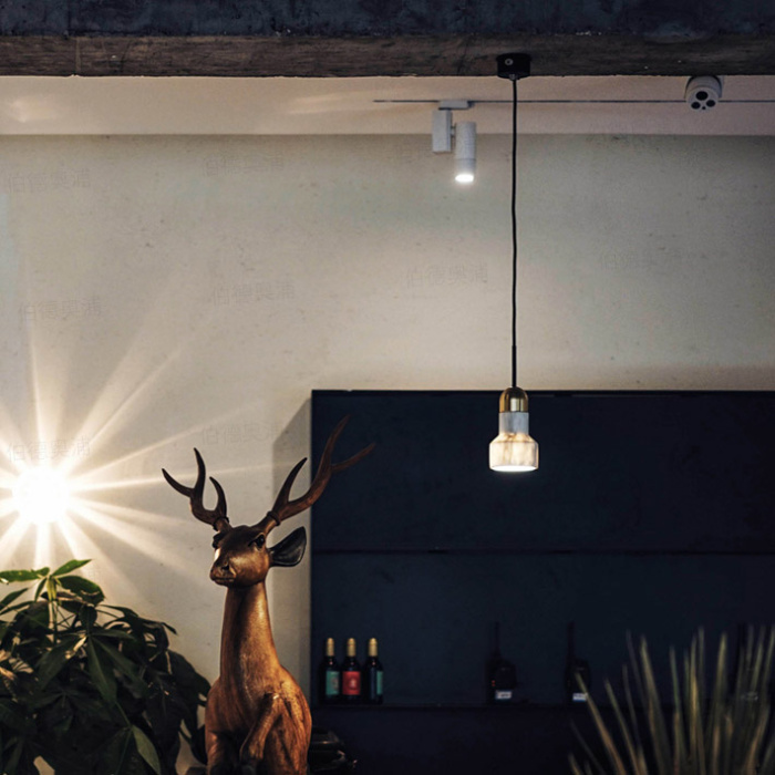 Подвесной светильник JAZZ STONE black ImperiumLoft