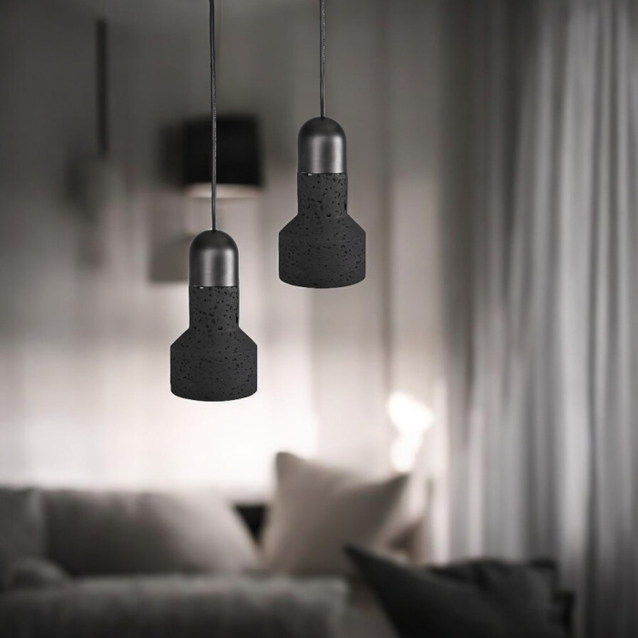 Подвесной светильник JAZZ STONE black ImperiumLoft