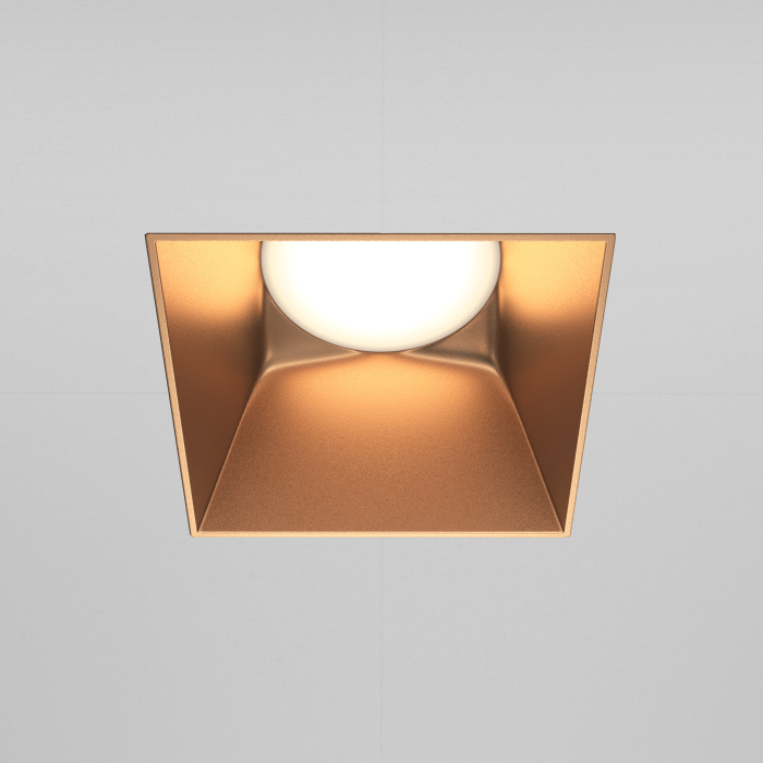 Встраиваемый светильник Maytoni Share DL051-01-GU10-SQ-WMG