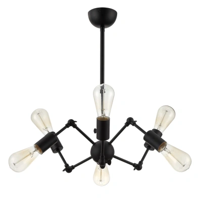 Потолочная люстра Arte Lamp A9190LM-6BK