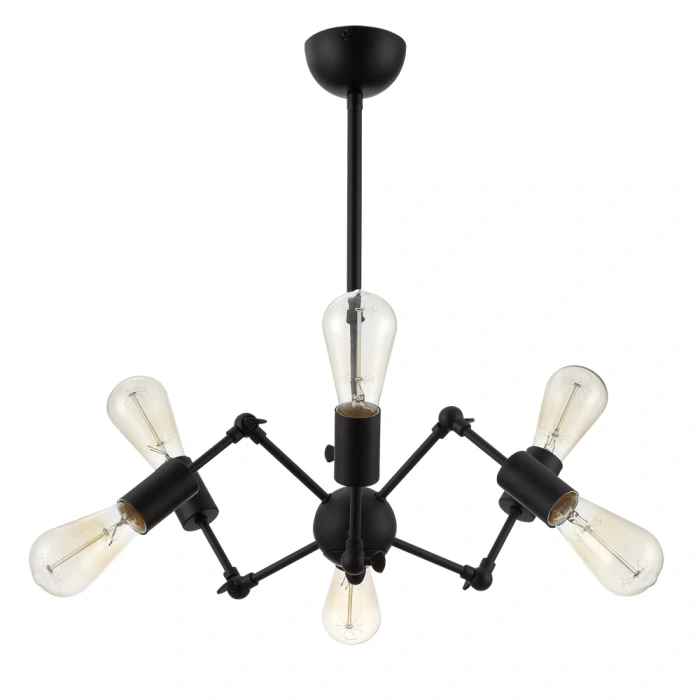 Потолочная люстра Arte Lamp A9190LM-6BK