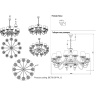 Люстра Crystal Lux BETIS SP-PL12