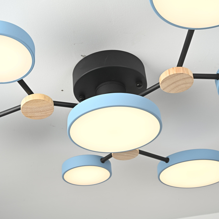 Потолочная люстра GAMMA D88 Blue ImperiumLoft