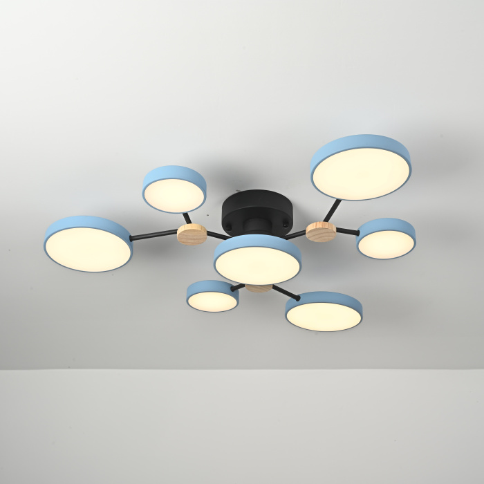 Потолочная люстра GAMMA D88 Blue ImperiumLoft