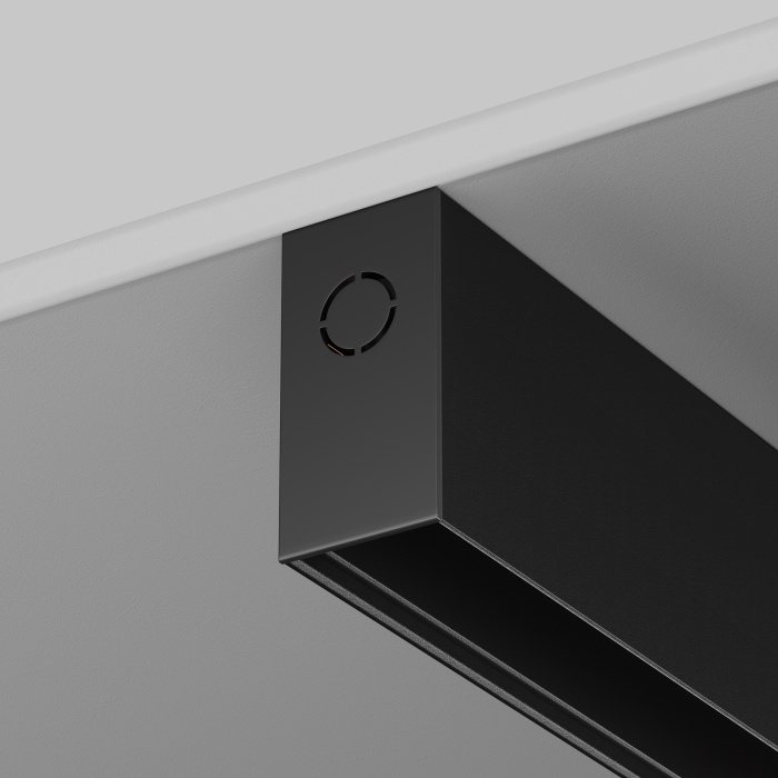 Заглушка торцевая 2 шт. Exility накладной черный Maytoni TRA034EC-41B