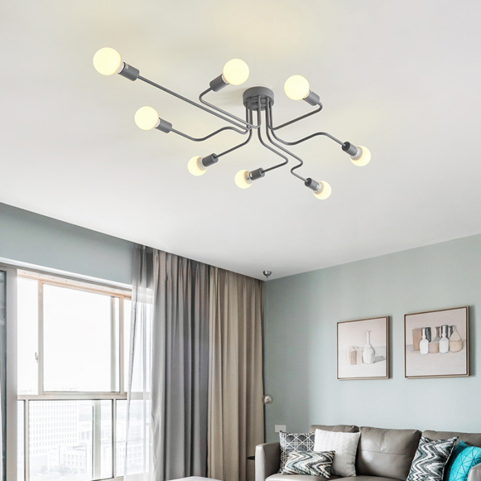 Потолочная люстра SCHEME GRAY ImperiumLoft