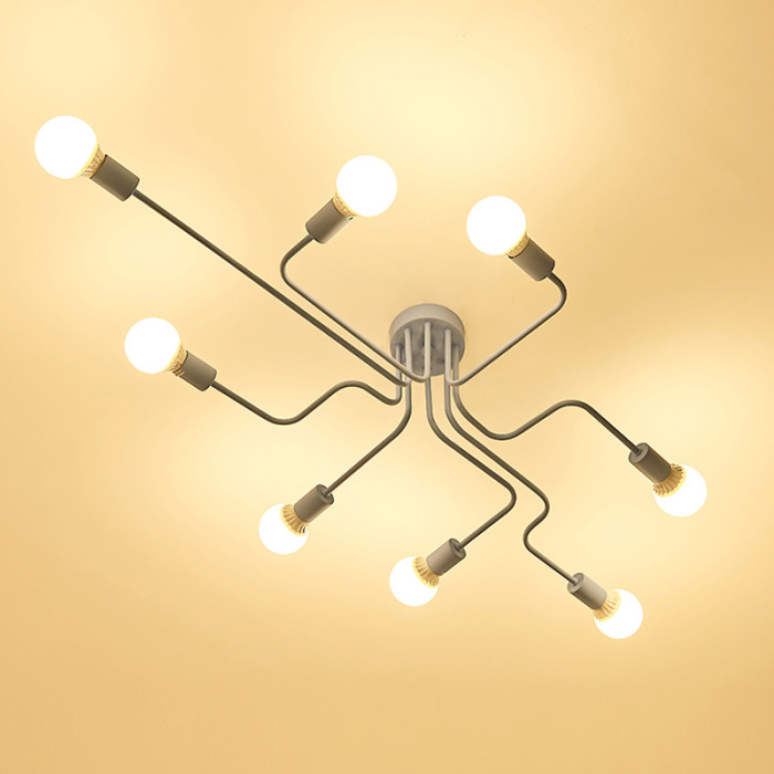 Потолочная люстра SCHEME GRAY ImperiumLoft