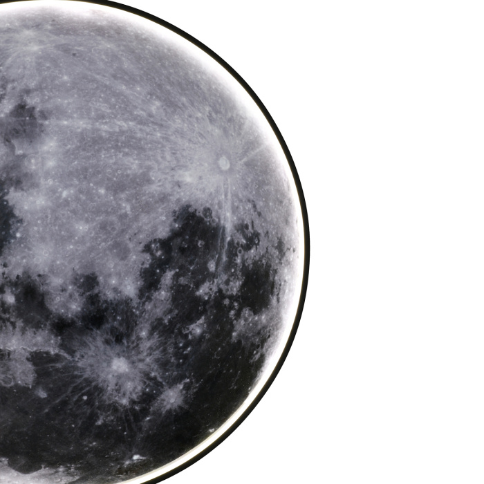 Настенно-потолочный светильник PLANET ESCADA 605/S LED Moon