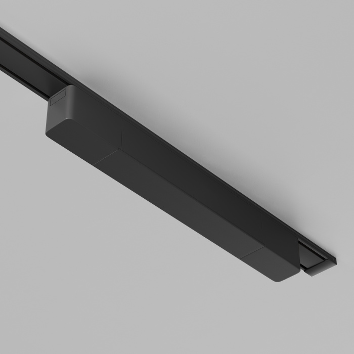 Источник напряжения накладной для трековой системы Radity 48В, 100Вт, черный Maytoni Power Supply Radity TRA084DR-100B