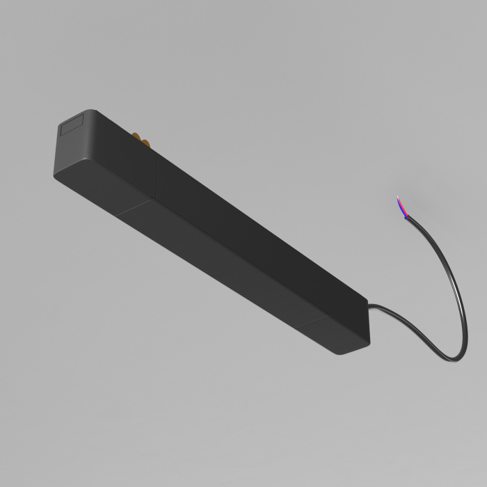 Источник напряжения накладной для трековой системы Radity 48В, 100Вт, черный Maytoni Power Supply Radity TRA084DR-100B