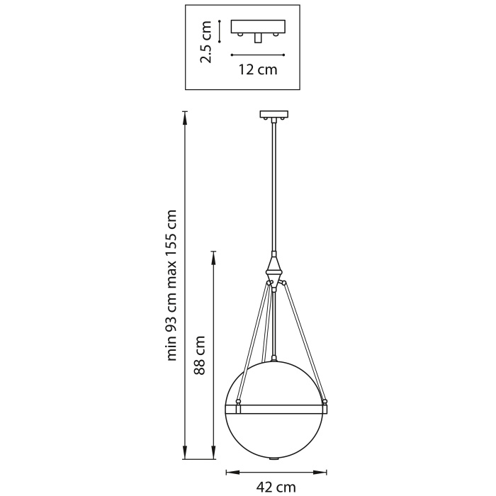 Люстра на штанге MODENA LIGHTSTAR 816047