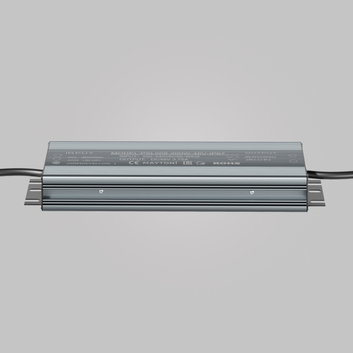 Источник напряжения 48В Maytoni Power Supply Magnetic PSL008-200W-48V-IP67
