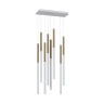 Подвесная люстра Ledron HL012-8 Wooden 300 White