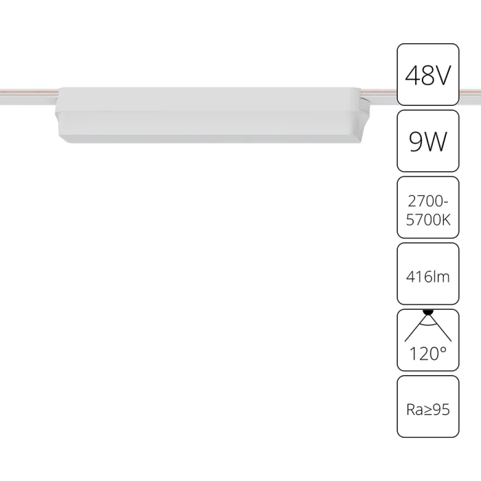Магнитная трековая система Arte Lamp RAPID A2953PL-1WH