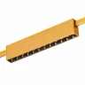 Магнитный трековый светильник FARM Золотистый LED 1*12W 3000K 706Lm Ra90 40 IP20 L232xW ST816.206.12