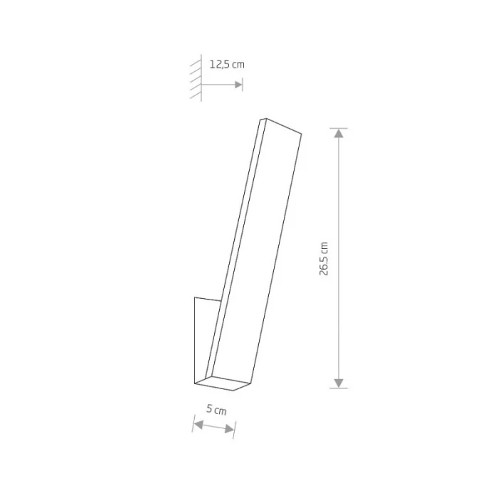 Уличный настенный светодиодный светильник Nowodvorski Zoa Led 9421
