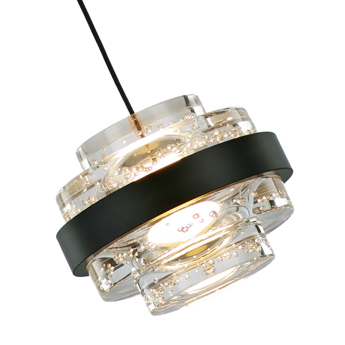 Подвесной светильник Delight Collection Indiana MD22030002-1A black/clear