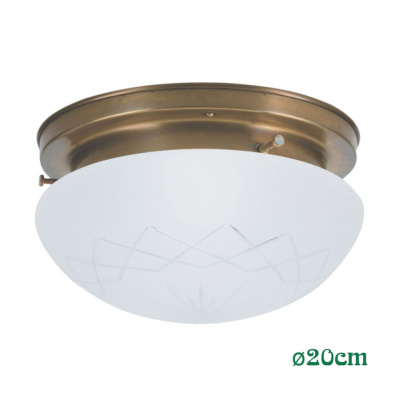 Настенно-потолочный светильник Berliner Messinglampen D8-126crB