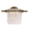 Светильник настенный ST-Luce золотистый/прозрачный LED 1*6W 3000K SL6021.201.06