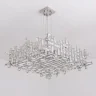 Подвесная люстра Delight Collection P7838 P7838-W80 chrome