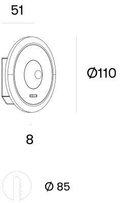 Бра Leds C4 RADAR