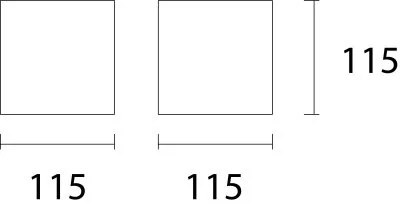Настенный светильник Leds C4 GES