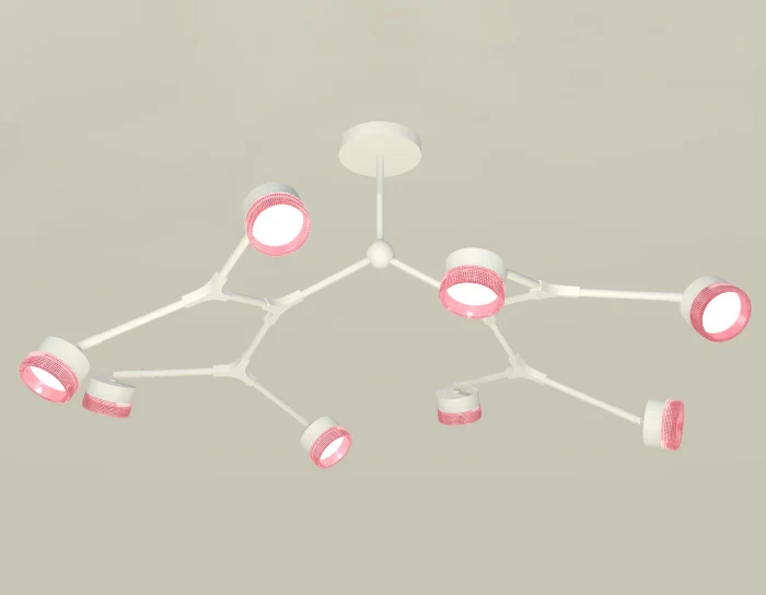 Комплект подвесного поворотного светильника с композитным хрусталем Ambrella light XB9059200