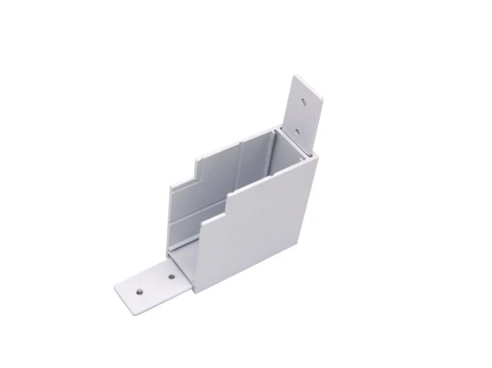 Соединитель PRO L-образный вертикальный Teta Lightstar 505136-ALU