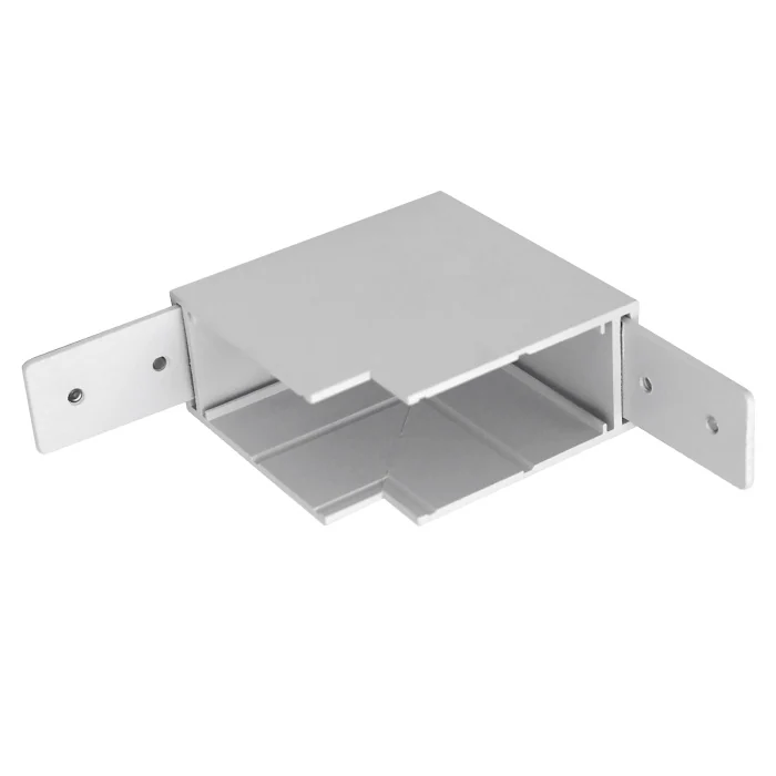 Соединитель PRO L-образный вертикальный Teta Lightstar 505136-ALU